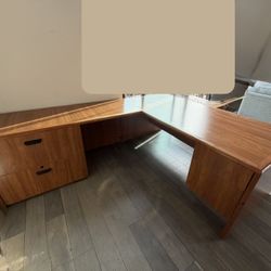 Solid Wood Executives Desk 