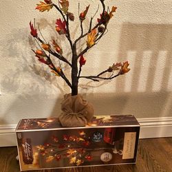 Decorative LED Harvest Tree 24 inch.