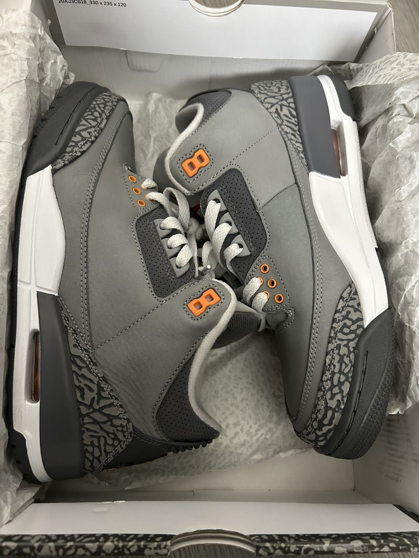 Jordan 3 Retro Cool Grey