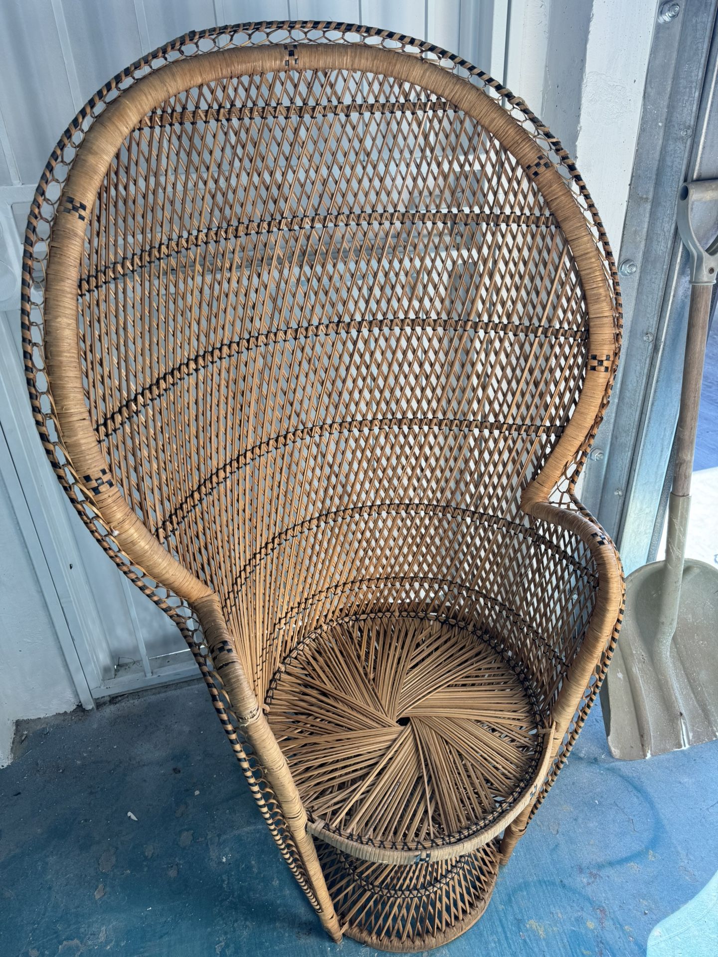 Wicker chair