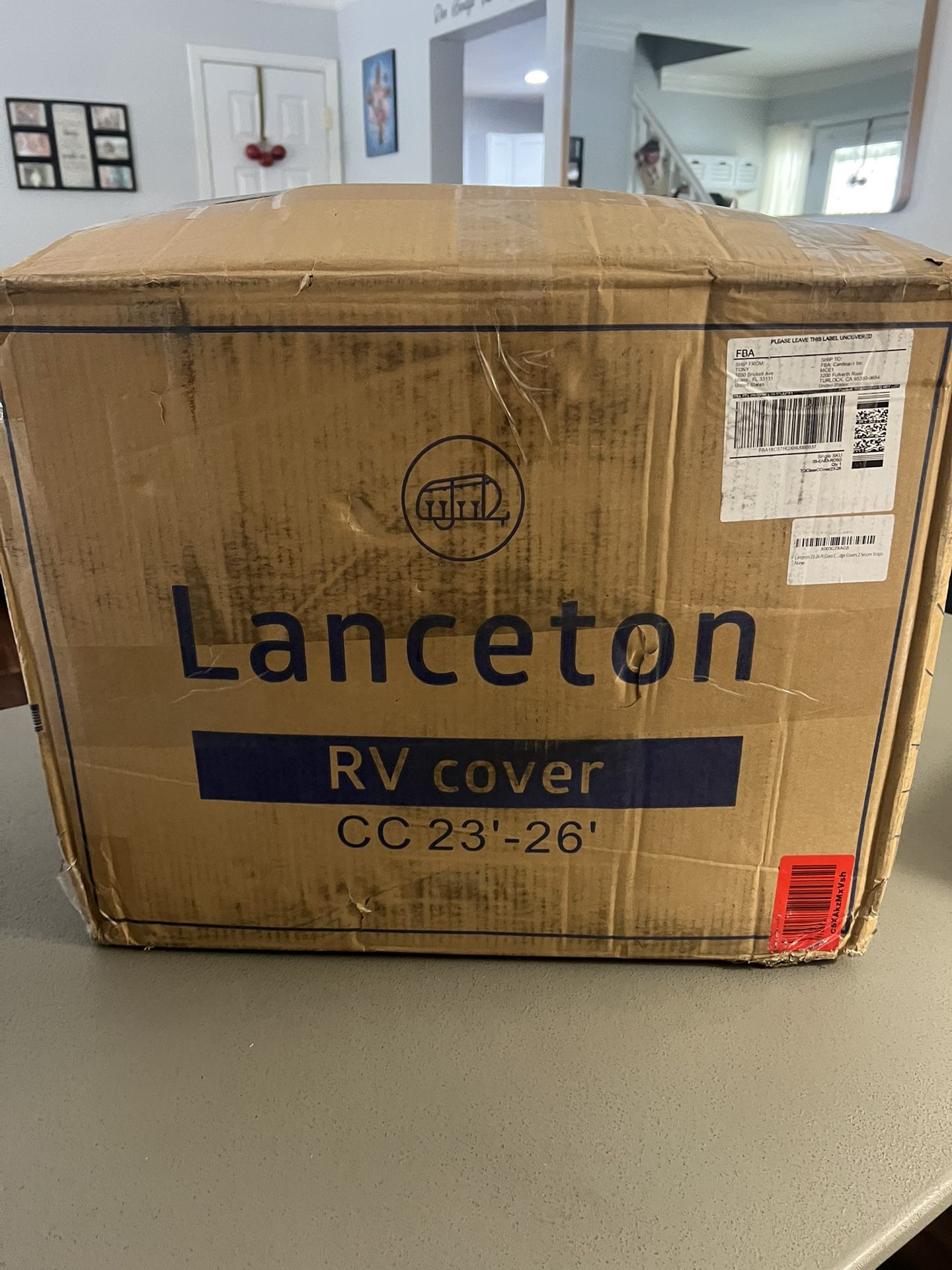 Lanceton RV Cover Class C 23’-26’