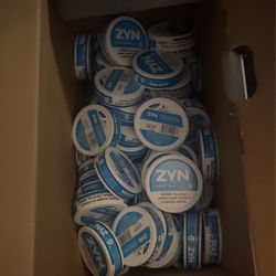 Huge Box Of Zyn Cans