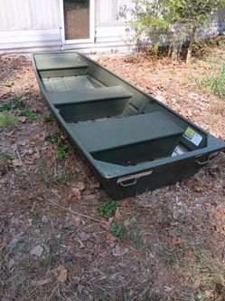 Alum craft Jon boat