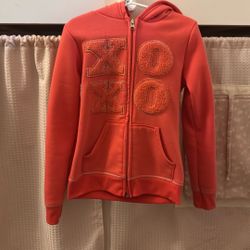 Girls Zip Up Hoodie 