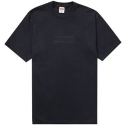 Supreme Box Logo Tee Black Brand New Size Large