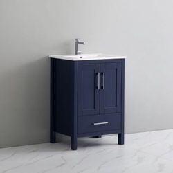 SALE ~ Modern PVC Bathroom Vanity - 24 inches