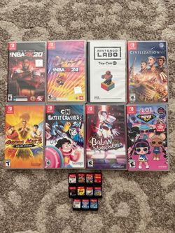 Nintendo switch games 10 each
