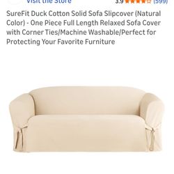 2 Surefit Loveseat And Sofa Furniture Covers