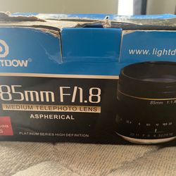Lightdow 85mm Lens 