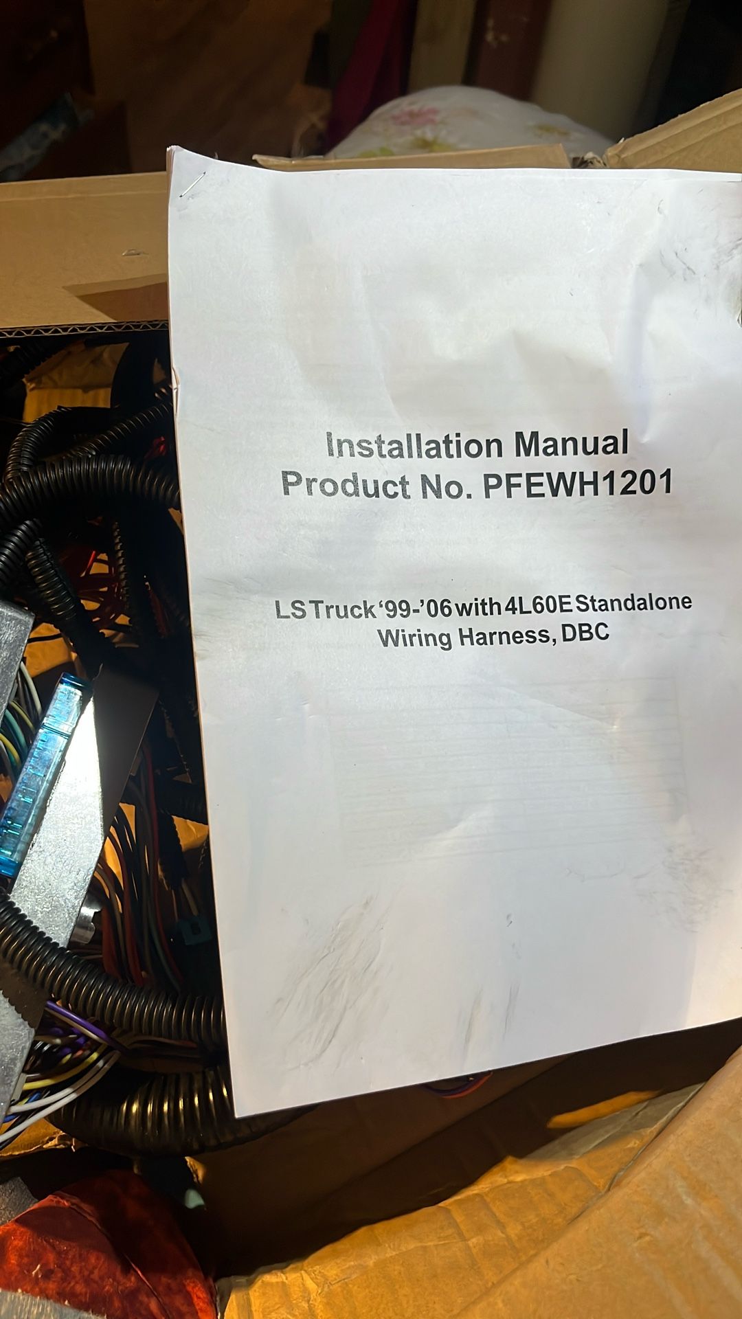 Ls Truck  99-06 With 4L60E Stand Alone, Wire harness
