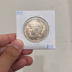 Morgan Peace Dollar