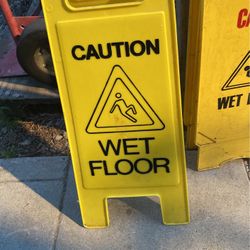 Caution Wet Floor Sign