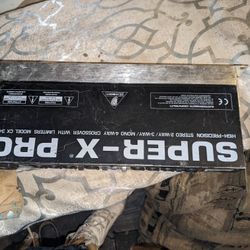 The Behringer Super-X Pro CX3400 V2 Crossover