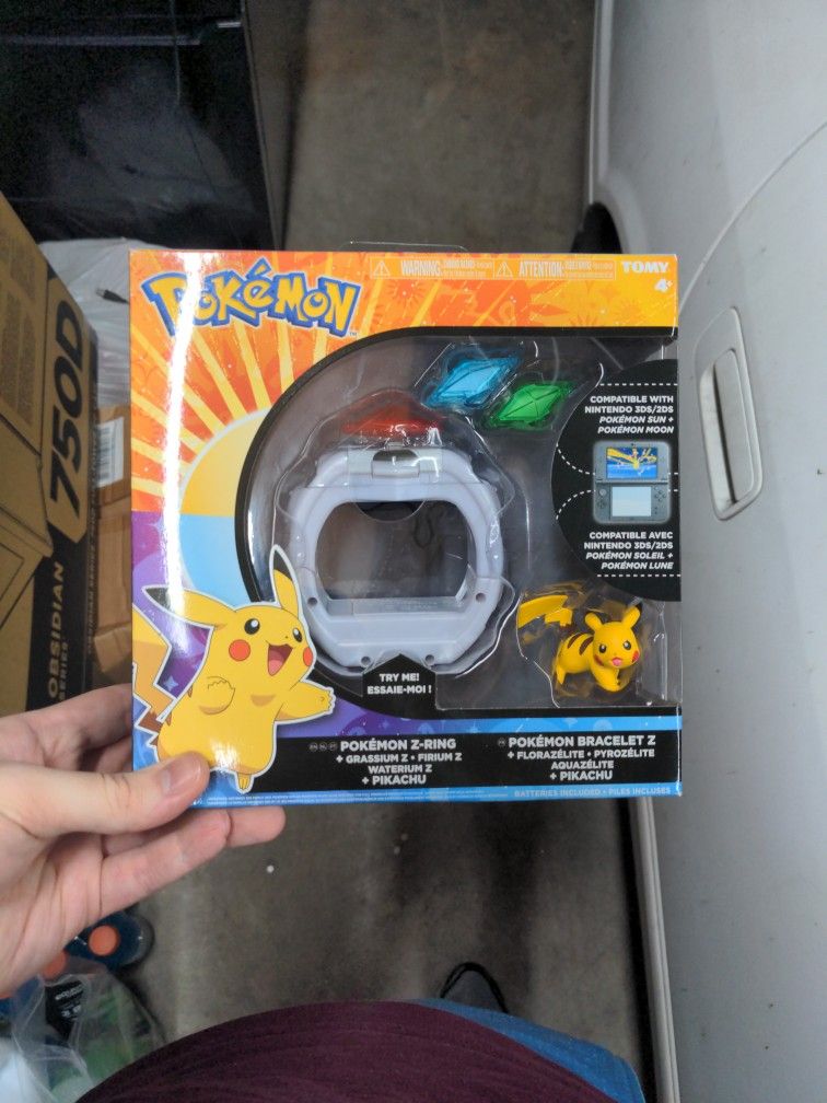 Pokemon Z Ring Pikachu Watch