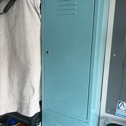 Single Metal Locker 2 Doors 