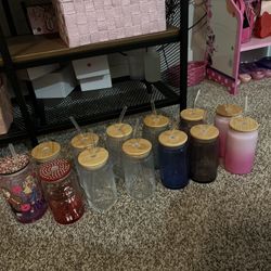 16 Oz Glass Cups 
