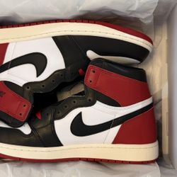 Jordan 1 OG High Black Toe Size 12