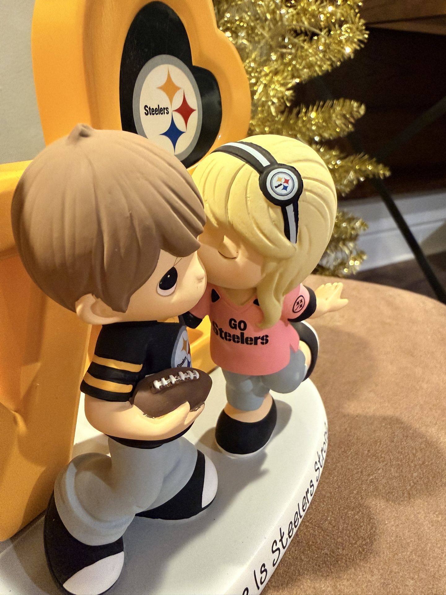 Precious Moments Steeler Love