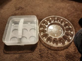 Cupcakes Holder And Deviled Egg Holder