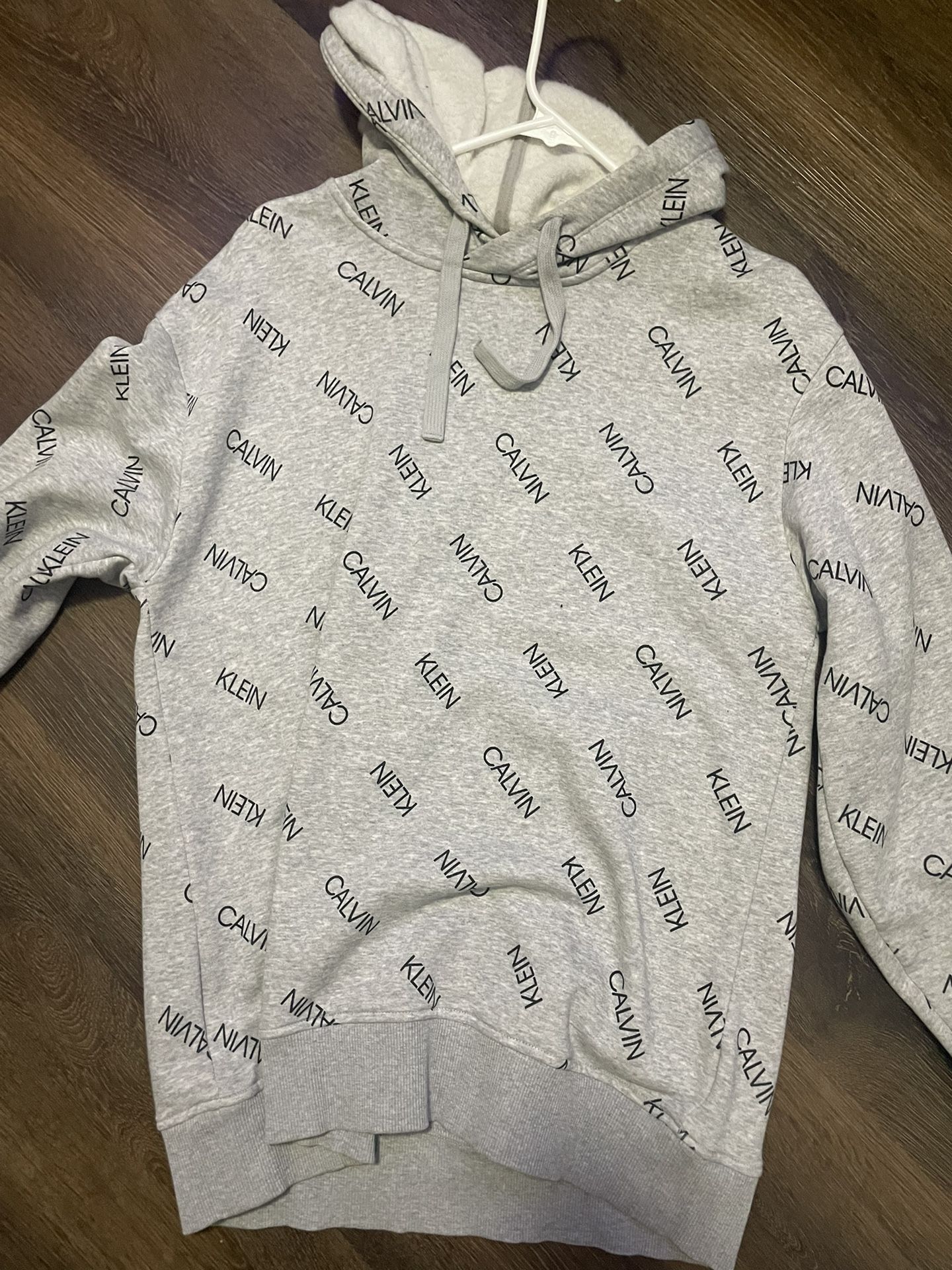 Calvin Klein Grey Hoodie Size Medium