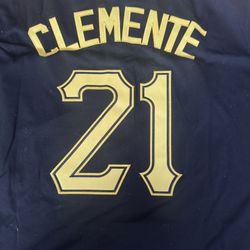 Pittsburgh Pirates #21 CLEMENTE Jersey