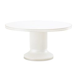 La Marisia Creamy Pearl Round Dining Table