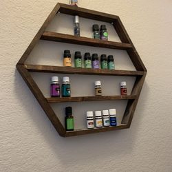 Essential Oil Shelf