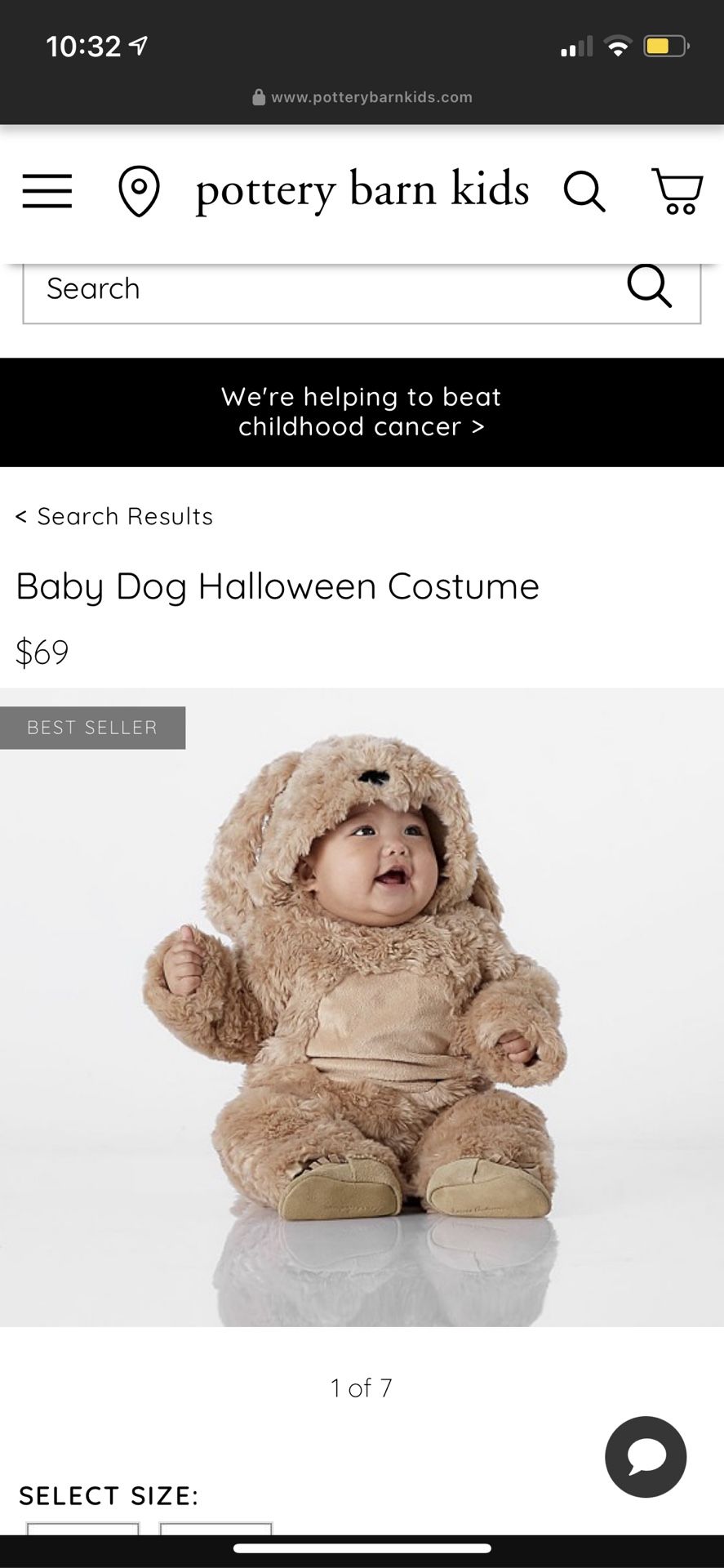 Baby Dog Halloween Costume Pottery Barn Kids Puppy