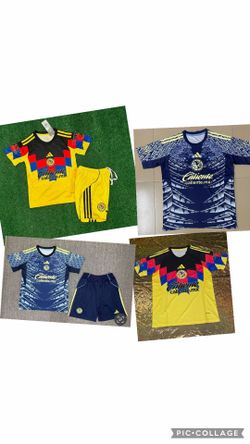 Soccer  kids niños size 22,24,26,28  4,5,6,7,9,10,11,12 years old America america 🦅🦅las home and away local visitante aguilas New Jersey  2025-  202