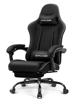 GTPLAYER Black Gaming Chair — $60 OBO