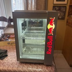 Redbull mini fridge 