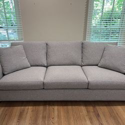 Room & Board Metro Sofa Tatum Grey 98"