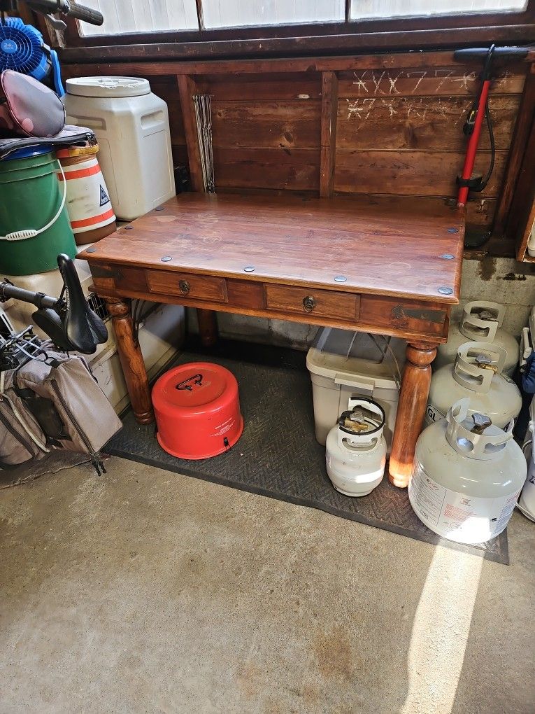 Solid Wood Desk