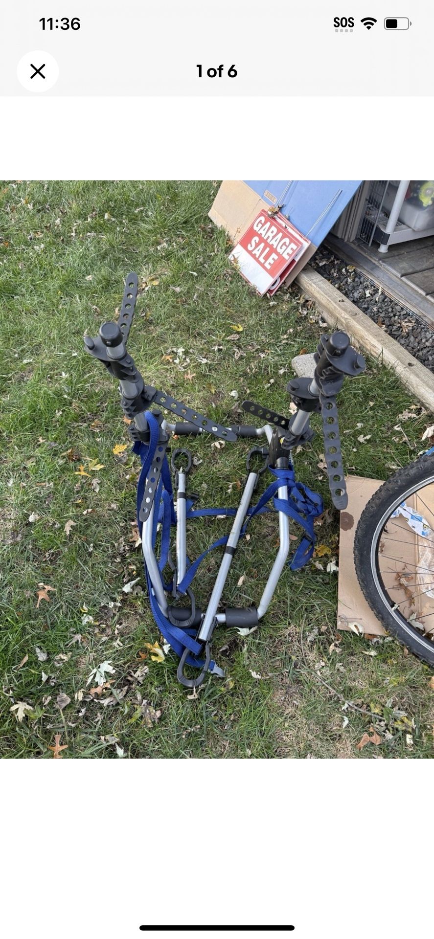 Brand New Thule Venture 3-Bike Trunk Vehicle Rack 933