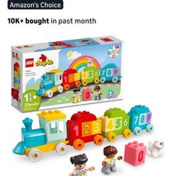 LEGO DUPLO Number Train Toy - Learn to Count - Building Blocks for Toddlers, Girls & Boys, Ages 1.5+ - Sensory Toys for Early Development & Cognitive 