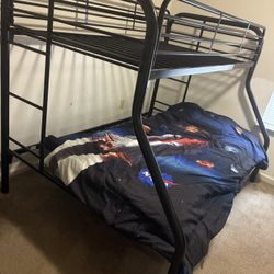 Black Twin/full Bump Bed 