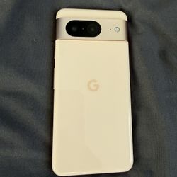 Google Pixel 8a, Porcelain/light cream color