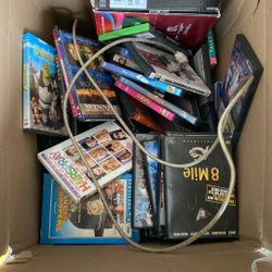 DVD Player & 50 DVD Movies 