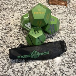 Home Workout Exercise Dice 
