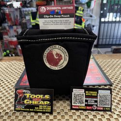 OCCIDENTAL LEATHER 9511 Clip On Deep Pouch