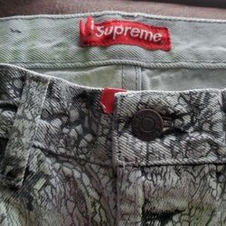 SUPREME PANTS AND MATCHING JACKET