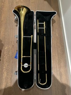 Yamaha YSL-354 M1 Tenor Trombone Made In Japan With Hard Case W Bach Mouthpiece