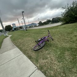 Matte Purple Blocks Flyer Se Bike