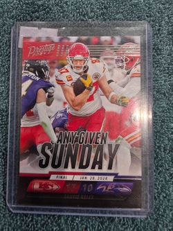 2024 Prestige Travis Kelce Any Given Sunday Card