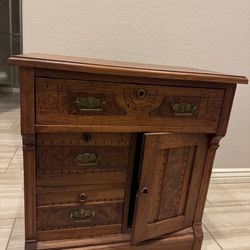 Vintage antique handmade dresser