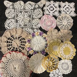 Crocheted Vintage Doilies