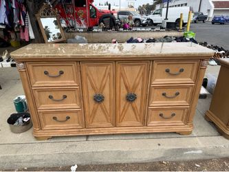 Stanley furniture dresser, chests, and mirror combo
