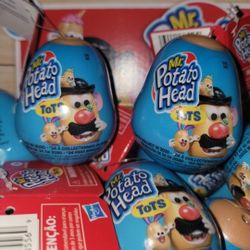 🆕️ MR POTATO HEAD EGGS.  EACH EGG CAN HAVE A DIFFERENT  MR POTATO HEAD AND THEY ARE INTER CHANGEABLE WITH EACH OTHER.  