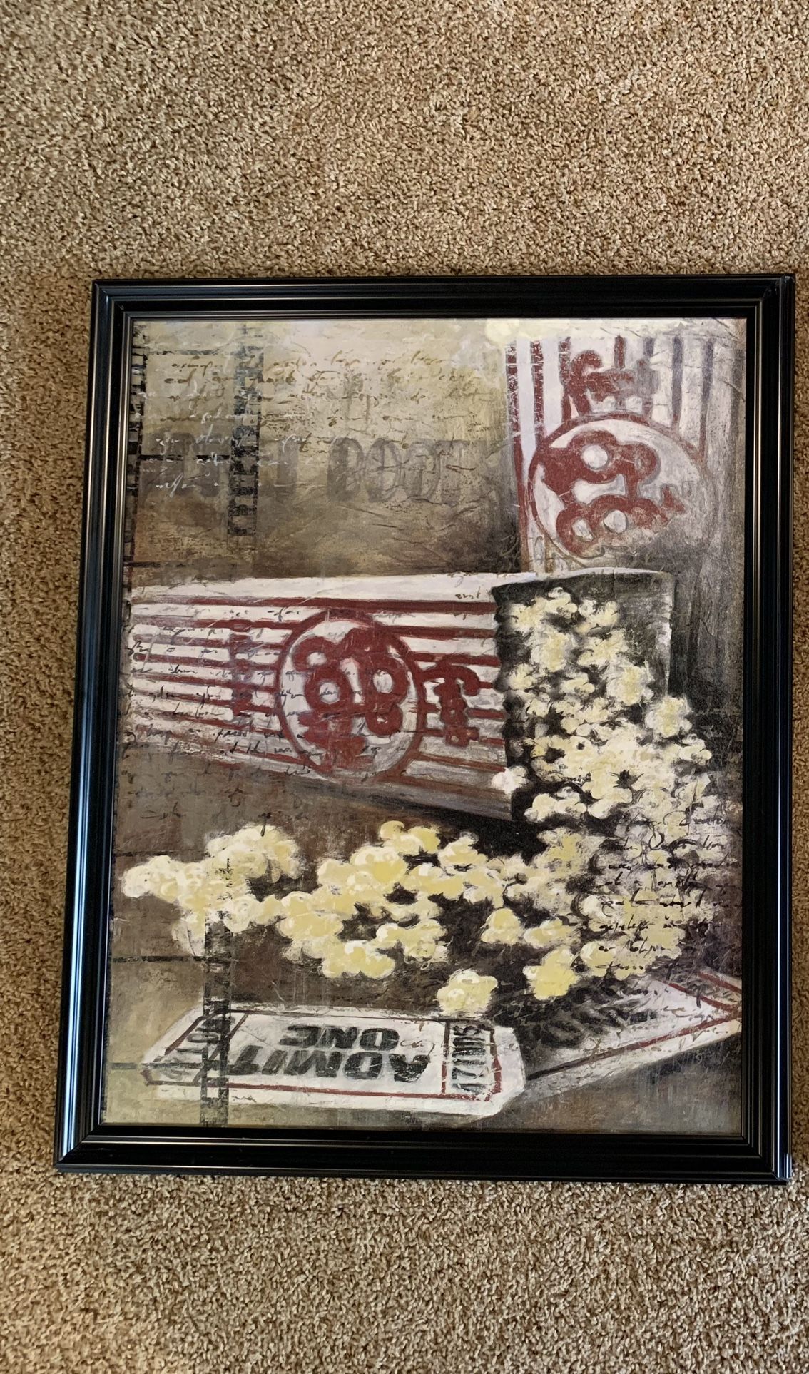 Set Of Framed Movie Pictures 