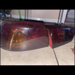 Mitsubishi Lancer Tinted Headlight And Taillights 
